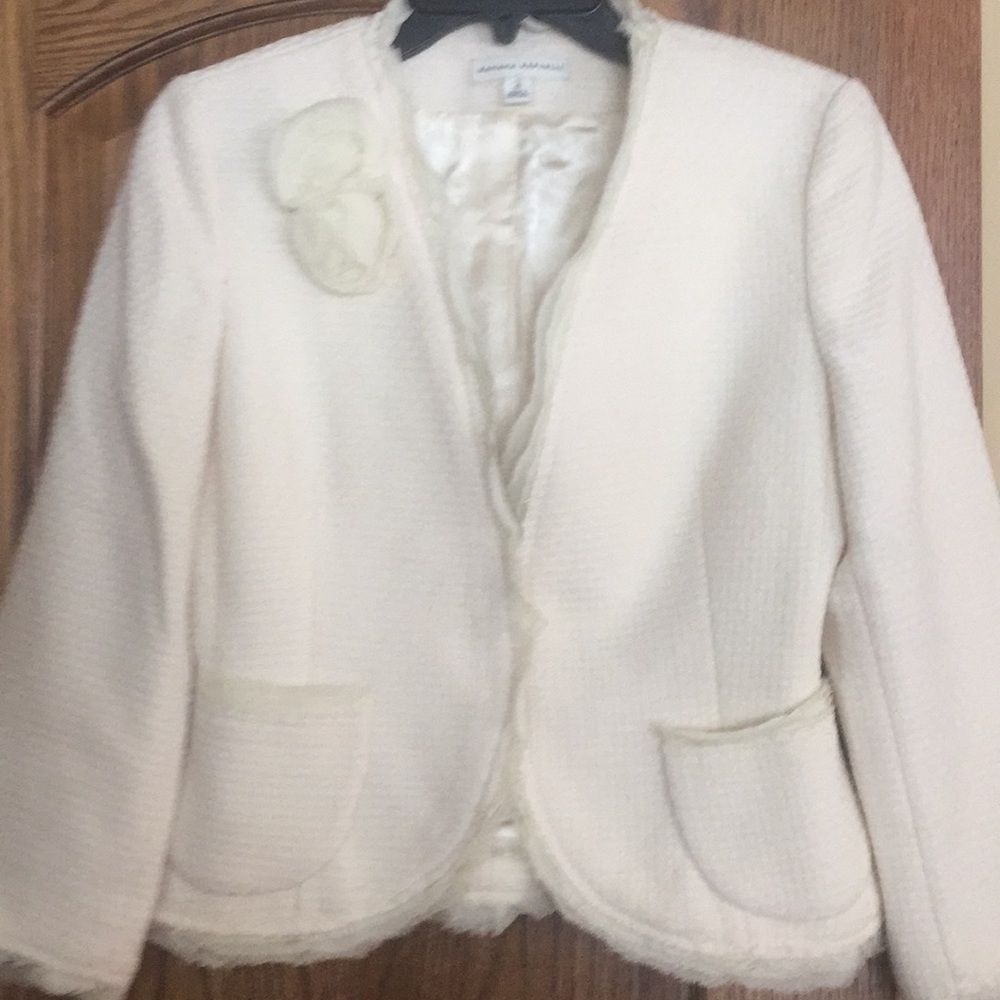 Cream blazer